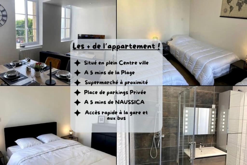 Les Vagues D'Opale Apartman Boulogne-sur-Mer Kültér fotó